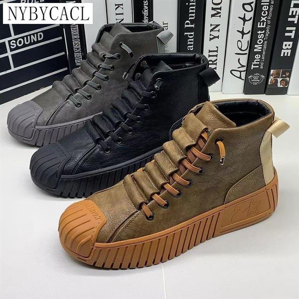 dress shoes 2023 autumn and winter men boots increased lace up casual board outdoor boot british style 230407, Black
dress shoes 2023 autumn and winter men boots increased lace up casual board outdoor boot british style 230407, Black