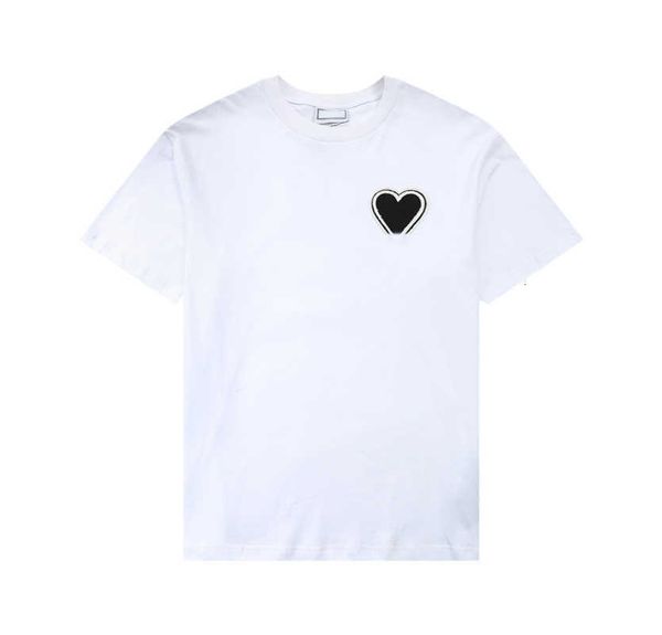 2023 paris mens t shirt designer amis embroidered red heart solid color big love round neck short sleeve tshirt for men and women with the s, White;black
2023 paris mens t shirt designer amis embroidered red heart solid color big love round neck short sleeve tshirt for men and women with the s, White;black