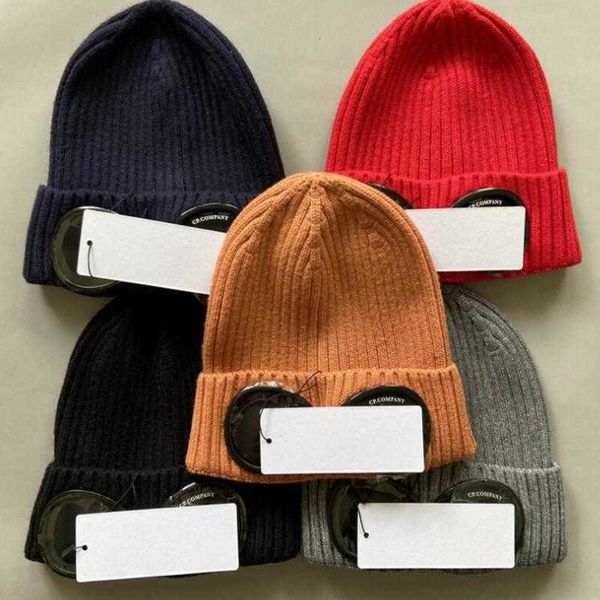 

Beanie Bonnet Hat Cp 17 Color Designer Autumn Windbreak Beanies Two Lens Glasses Goggles Hat Cp Men Knitted Hats Face Mask beanie cp hat s s, A3