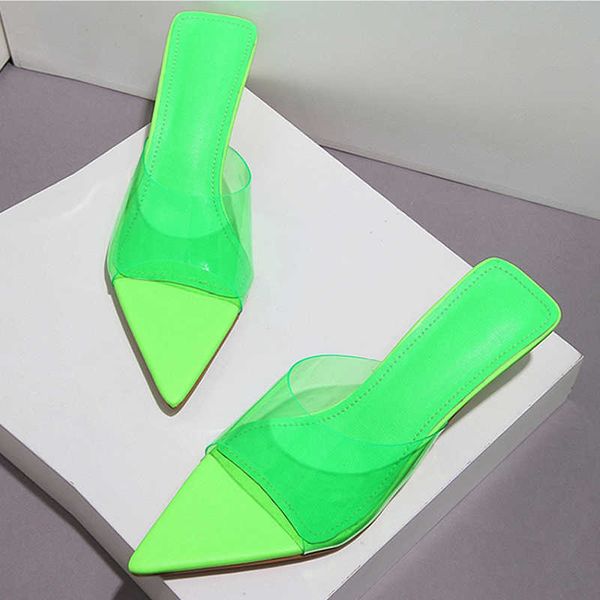 nxy slippers red green pvc transparent jelly shoes for women pointed open toe shallow slider slippers ladies sandals stiletto heels mule 230, Black
nxy slippers red green pvc transparent jelly shoes for women pointed open toe shallow slider slippers ladies sandals stiletto heels mule 230, Black