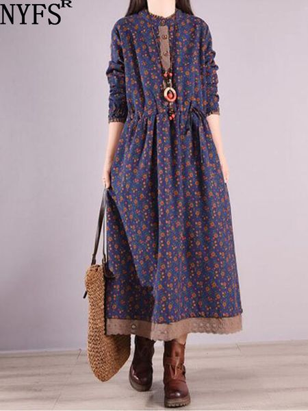 casual dresses nyfs spring/summer vintage women's vestido de mujer robe elbise small lace work long sleeve dress 230407, Black;gray
casual dresses nyfs spring/summer vintage women's vestido de mujer robe elbise small lace work long sleeve dress 230407, Black;gray