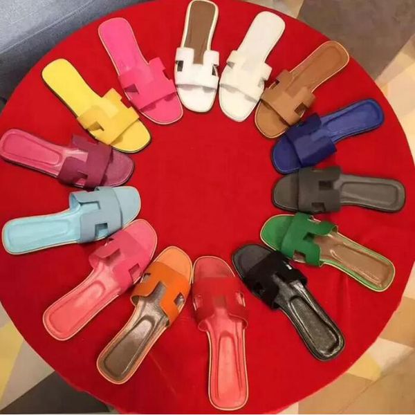 womens beach slippers famous classic flat heel summer designer fashion flops leather lady brand slides famale shoes l bath ladies sandals la, Black
womens beach slippers famous classic flat heel summer designer fashion flops leather lady brand slides famale shoes l bath ladies sandals la, Black