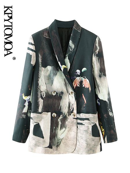 women s suits blazers kpytomoa women fashion tie dye print patchwork blazer coat vintage long sleeve pockets female outerwear chic veste fem, White;black
women s suits blazers kpytomoa women fashion tie dye print patchwork blazer coat vintage long sleeve pockets female outerwear chic veste fem, White;black