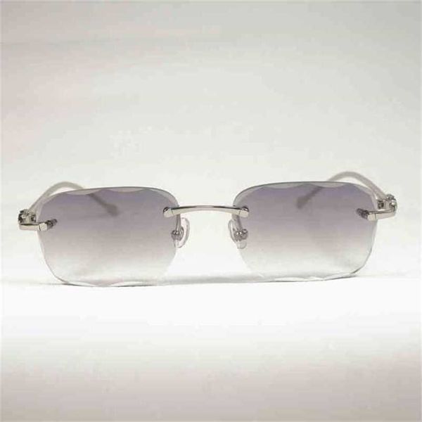 2023 designer glasses new vintage leopard style sunglasses women rimless diamond cut metal frame glasses for men outdoor club culos shades, White;black
2023 designer glasses new vintage leopard style sunglasses women rimless diamond cut metal frame glasses for men outdoor club culos shades, White;black