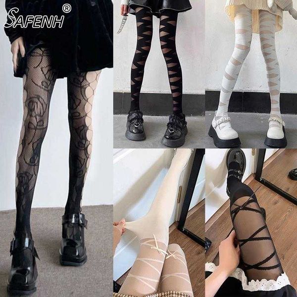 5 pc socks women goth rocker cross bandage straps lady stocking tights jk silk black tights cosplay bandage stockings loli stockings z0407, Red;black
5 pc socks women goth rocker cross bandage straps lady stocking tights jk silk black tights cosplay bandage stockings loli stockings z0407, Red;black