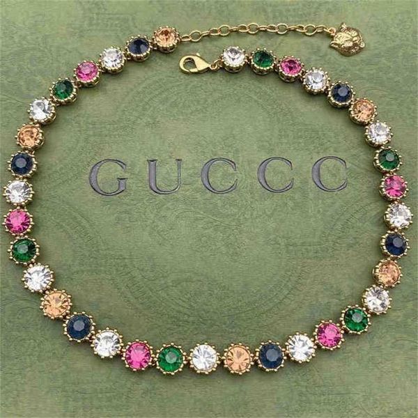 design necklace set shuangg new fashion color diamond versatile necklace factory direct sales 50% off, Silver
design necklace set shuangg new fashion color diamond versatile necklace factory direct sales 50% off, Silver