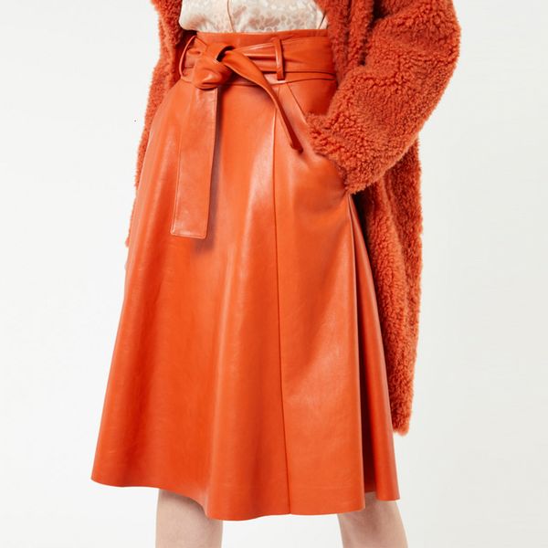 skirts orange pleated skirt women female knee high soft genuine leather belt pocket umbrella jupe mujer plus size chic streetwear falda 2304, Black
skirts orange pleated skirt women female knee high soft genuine leather belt pocket umbrella jupe mujer plus size chic streetwear falda 2304, Black