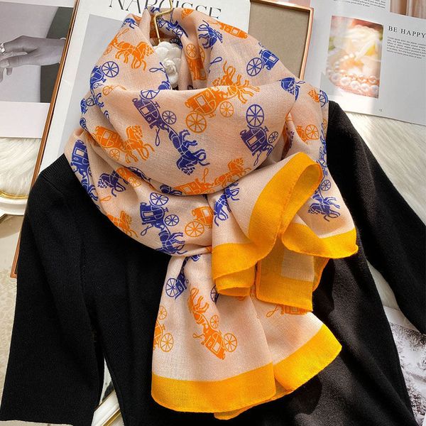 silk scarf female shawls spring and autumn new cotton and hemp scarf female lazy wind high appearance level shawl, Blue;gray
silk scarf female shawls spring and autumn new cotton and hemp scarf female lazy wind high appearance level shawl, Blue;gray