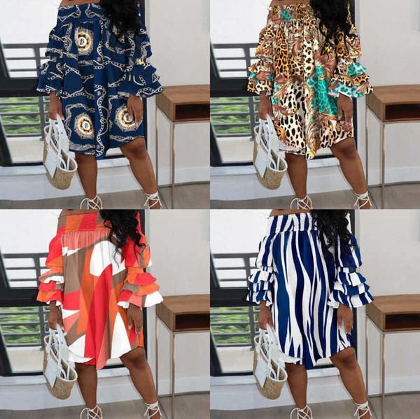 wholesale womens designer clothing casual dresses and fashionable one-shoulder stretch print dress plus size 3xl, Black;gray
wholesale womens designer clothing casual dresses and fashionable one-shoulder stretch print dress plus size 3xl, Black;gray