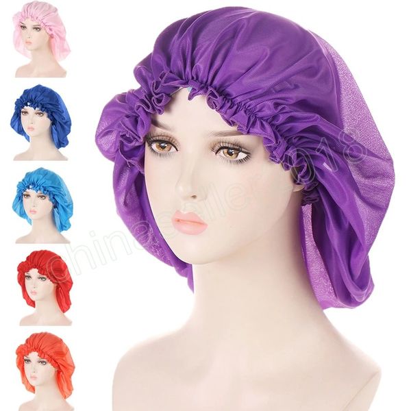 large african pattern bonnet women night sleep cap band elastic head wrap hair care curly hat femme sleepping caps solid color, Blue;gray
large african pattern bonnet women night sleep cap band elastic head wrap hair care curly hat femme sleepping caps solid color, Blue;gray