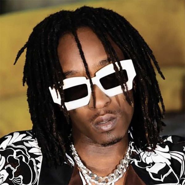 luxury thick-rimmed sunglasses fashion sunglasses for men and women 2307, White;black
luxury thick-rimmed sunglasses fashion sunglasses for men and women 2307, White;black