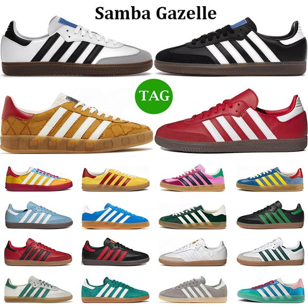 designer samba vegan gazelle casual shoes men women classic black white gum pink velvet wales bonner cream green platform sneakers trainers
designer samba vegan gazelle casual shoes men women classic black white gum pink velvet wales bonner cream green platform sneakers trainers