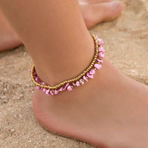 anklets new natural stone beads anklets for women beach anklet leg cuban bracelet handmade bohemia beach foot chain jewelry sandals gift aa2, Red;blue
anklets new natural stone beads anklets for women beach anklet leg cuban bracelet handmade bohemia beach foot chain jewelry sandals gift aa2, Red;blue