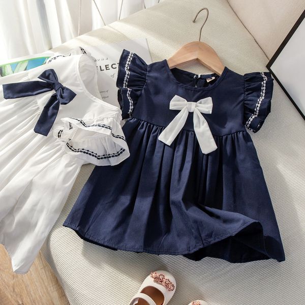 girl s dresses 2023 summer girls fashion bownot academic style embroidered short sleeve skirt for kids cute princess daily wear 230407, Red;yellow
girl s dresses 2023 summer girls fashion bownot academic style embroidered short sleeve skirt for kids cute princess daily wear 230407, Red;yellow