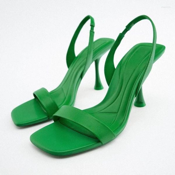 dress shoes 2023 traf women summer green high heel sandals slingback heeled leather woman elegant basic ankle strap heels, Black
dress shoes 2023 traf women summer green high heel sandals slingback heeled leather woman elegant basic ankle strap heels, Black