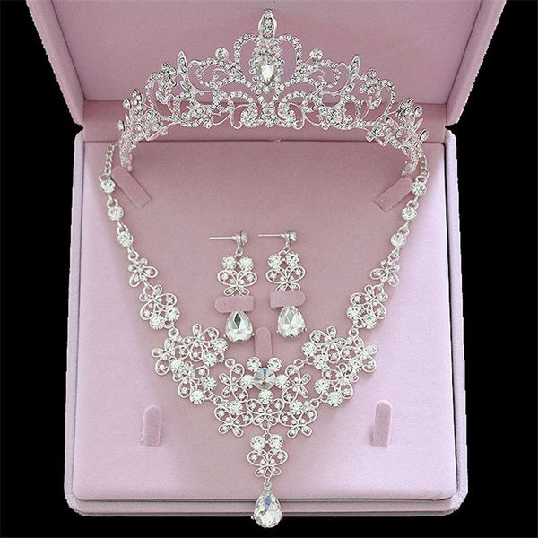 other jewelry sets bride tiara crowns necklaces earrings set women prom pageant wedding necklacesearrings sets accessories 230407, Silver
other jewelry sets bride tiara crowns necklaces earrings set women prom pageant wedding necklacesearrings sets accessories 230407, Silver