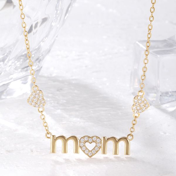 bulk price copper zircon love letter pendant necklaces fashion mother's day birthday jewelry necklace gift for mom, Silver
bulk price copper zircon love letter pendant necklaces fashion mother's day birthday jewelry necklace gift for mom, Silver