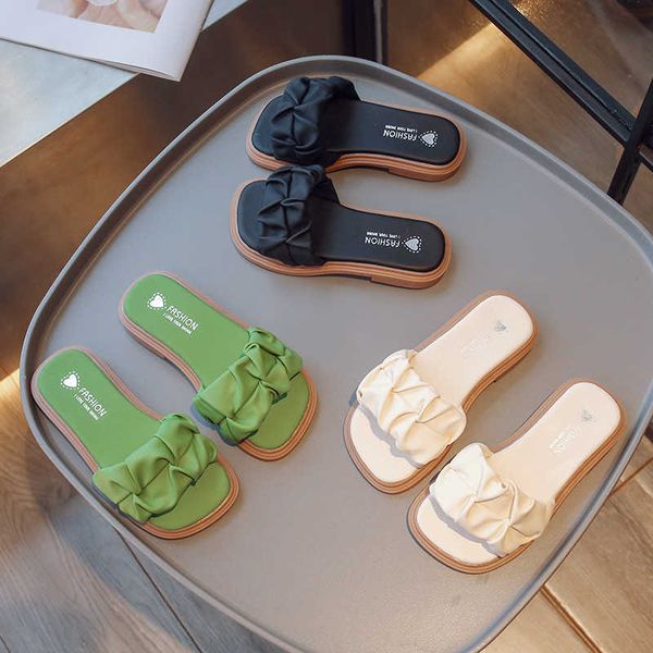 slipper girls slippers 2023 summer new lace princess outside soft sole baby sandals children beach shoes kids flat anti-slip flip-flops y230, Black;grey
slipper girls slippers 2023 summer new lace princess outside soft sole baby sandals children beach shoes kids flat anti-slip flip-flops y230, Black;grey