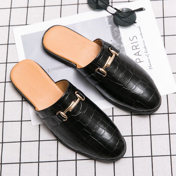 new sandals men slippers black blue red men dress shoes pu size 38-45 stone grain mens shoes
new sandals men slippers black blue red men dress shoes pu size 38-45 stone grain mens shoes