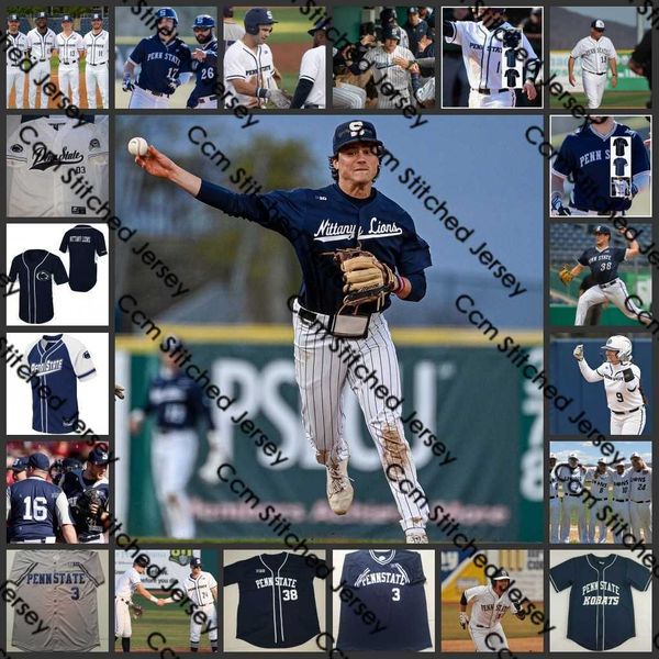 2022 ncaa custom penn state nittany lions stitched baseball jersey 7 c.j. pittaro 40 ben kailher 19 derek cease 4 tyson cooper 23 jake coope, Black
2022 ncaa custom penn state nittany lions stitched baseball jersey 7 c.j. pittaro 40 ben kailher 19 derek cease 4 tyson cooper 23 jake coope, Black