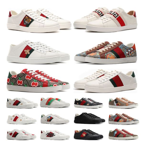 2023 mens womens casual shoes bee ace sneakers low shoe designer sports leather trainers tiger embroidered red green white stripes modish sn, Black
2023 mens womens casual shoes bee ace sneakers low shoe designer sports leather trainers tiger embroidered red green white stripes modish sn, Black