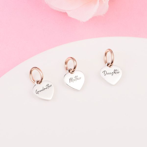 925 sterling silver two-tone splittable generation of heart dangle bead fits european jewelry pandora style charm bracelets, Black
925 sterling silver two-tone splittable generation of heart dangle bead fits european jewelry pandora style charm bracelets, Black