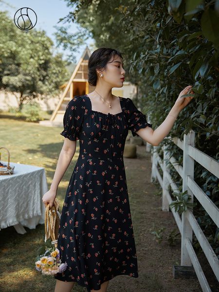 casual dresses dushu loose fitting office women's dress design square neckline flower dress women's summer a-line french summer dr, Black;gray
casual dresses dushu loose fitting office women's dress design square neckline flower dress women's summer a-line french summer dr, Black;gray