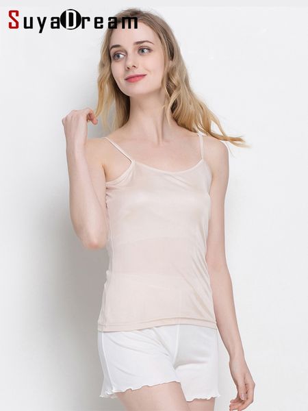 camisoles tanks suyadream 3 pieces/batch women's silk camis natural silk solid basic comfortable t-shirt spring/summer bottom white pin, Black;white
camisoles tanks suyadream 3 pieces/batch women's silk camis natural silk solid basic comfortable t-shirt spring/summer bottom white pin, Black;white