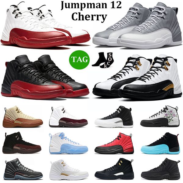 jumpman 12 men basketball shoes 12s cherry stealth a ma maniere black emoji black taxi mens trainers sports sneakers size 40-47
jumpman 12 men basketball shoes 12s cherry stealth a ma maniere black emoji black taxi mens trainers sports sneakers size 40-47