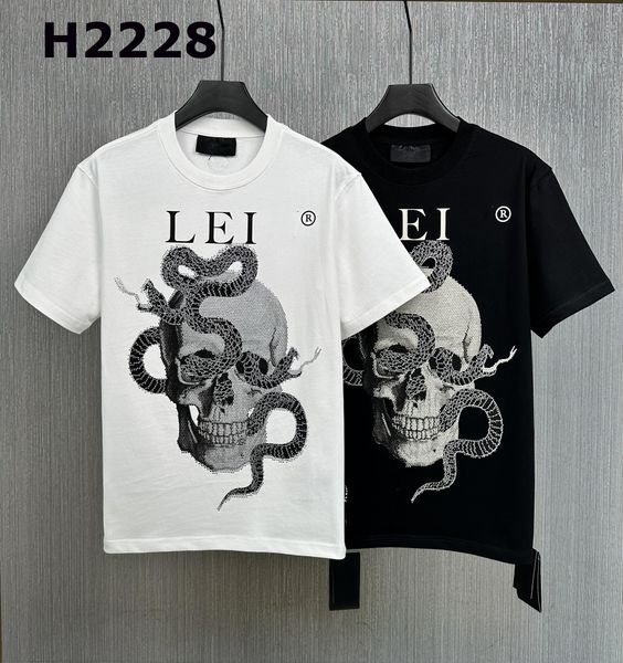 23ss new t-shirt over size european american fashion luxury t-shirt men t shirt skull polo shirt pp phillip plain tshirts round neck embroid, White;black
23ss new t-shirt over size european american fashion luxury t-shirt men t shirt skull polo shirt pp phillip plain tshirts round neck embroid, White;black