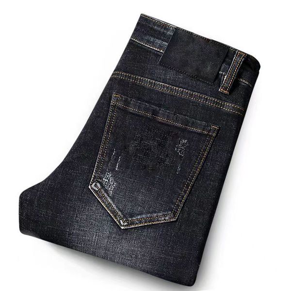 mens jeans european high street fashion black jeans fashion brand loose small bee jeans straight sleeve fashion street decoration jeans, Blue
mens jeans european high street fashion black jeans fashion brand loose small bee jeans straight sleeve fashion street decoration jeans, Blue