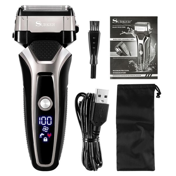 electric shavers usb rechargeable stainless steel shaving machine men 3d triple floating blade razor barber trimmer 230406
electric shavers usb rechargeable stainless steel shaving machine men 3d triple floating blade razor barber trimmer 230406