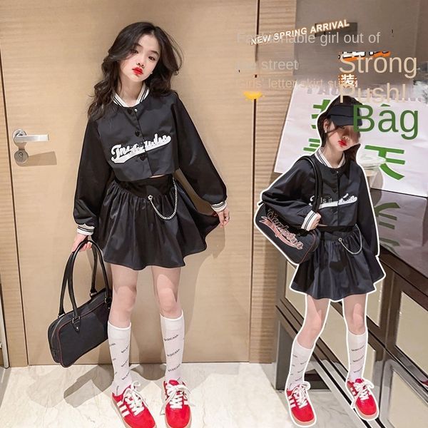 clothing sets girls suit skirt spring dress 2023 children s pleated jk girls baseball two piece fashion 230406, White
clothing sets girls suit skirt spring dress 2023 children s pleated jk girls baseball two piece fashion 230406, White