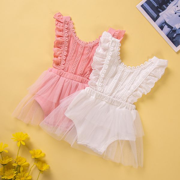 rompers baby girl lace ruffle sleeveless v back bodysuit cute born clothes 230407, Blue
rompers baby girl lace ruffle sleeveless v back bodysuit cute born clothes 230407, Blue