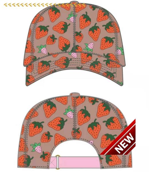 20232High quality strawberry baseball caps man's cotton cactus classic letter Ball caps summer women sun hats outdoor adjustable Snapback Cap girl's cute visor1001
20232High quality strawberry baseball caps man's cotton cactus classic letter Ball caps summer women sun hats outdoor adjustable Snapback Cap girl's cute visor1001