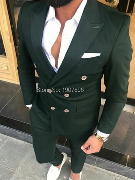 wedding tuxedos double-breasted mens suit peak lapel formal business mens jacket blazer groom tuxedo coat pants 215111, Black;gray
wedding tuxedos double-breasted mens suit peak lapel formal business mens jacket blazer groom tuxedo coat pants 215111, Black;gray