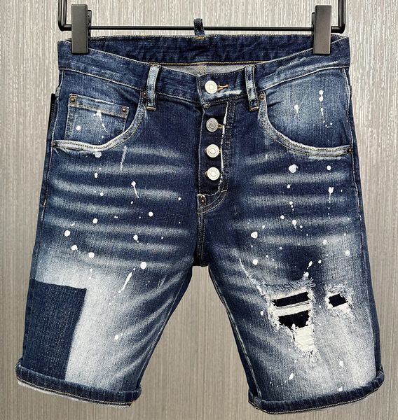 dsq2 men's jeans short luxury designer summer jeans skinny ripped cool guy causal hole denim dsq fit jeans washed short pant 9852, Blue
dsq2 men's jeans short luxury designer summer jeans skinny ripped cool guy causal hole denim dsq fit jeans washed short pant 9852, Blue