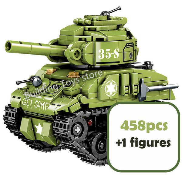 model kits new military m4 sherman medium building blocks ww2 us army weapon mk tank bricks educational toys for kids birthday gift p230407
model kits new military m4 sherman medium building blocks ww2 us army weapon mk tank bricks educational toys for kids birthday gift p230407