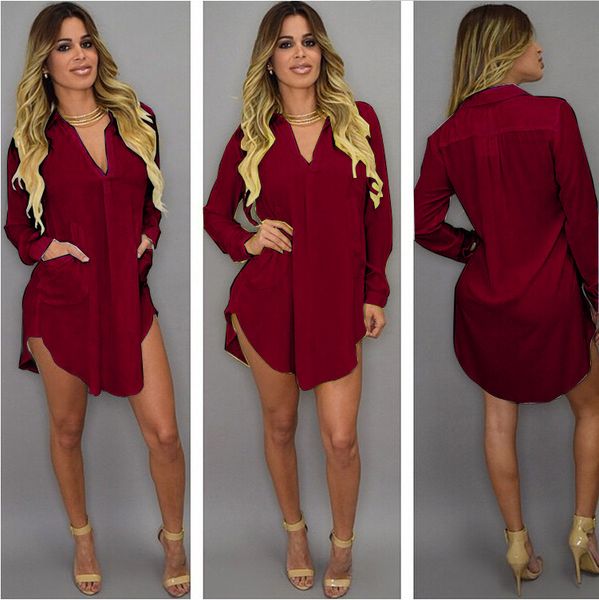 fashion casual dresses summer v neck short beach dress chiffon white mini loose casual t shirt dress plus size women clothing, Black;gray
fashion casual dresses summer v neck short beach dress chiffon white mini loose casual t shirt dress plus size women clothing, Black;gray