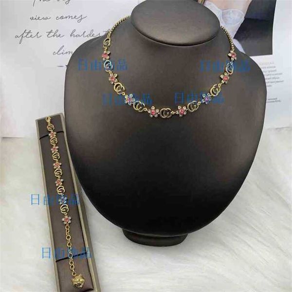 design necklace set necklace new letter diamond inlaid flower sweater chain bracelet temperament cool style jewelry factory direct sales 50%, Silver
design necklace set necklace new letter diamond inlaid flower sweater chain bracelet temperament cool style jewelry factory direct sales 50%, Silver
