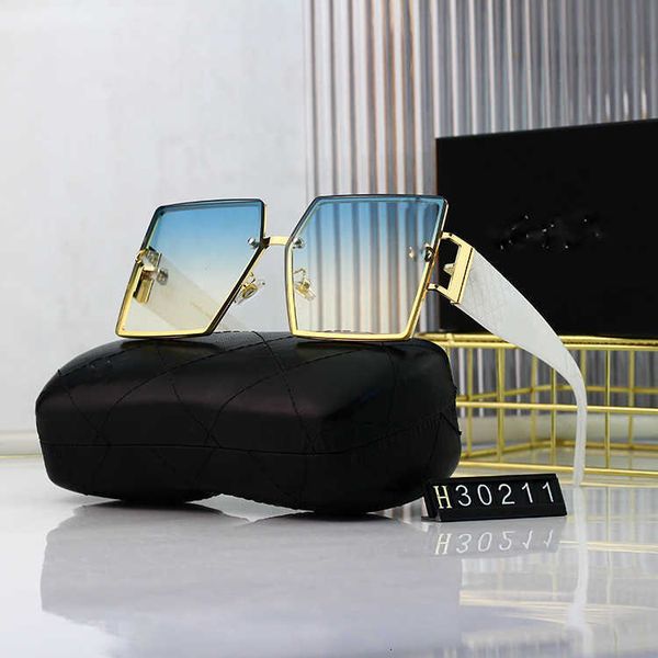 Fashion CH Designer Cool sunglasses Canel Advanced Sensitive Sunglasses Small Fragrant Wind UV Resistant Net Red Tone Large Frame
Fashion CH Designer Cool sunglasses Canel Advanced Sensitive Sunglasses Small Fragrant Wind UV Resistant Net Red Tone Large Frame