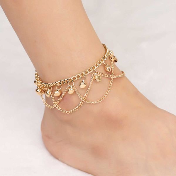 anklets bohemia women's wave tassel bell anklet handmade charm ankle bracelet beach trendy jewelry accessories aa230406, Red;blue
anklets bohemia women's wave tassel bell anklet handmade charm ankle bracelet beach trendy jewelry accessories aa230406, Red;blue