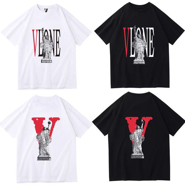 cotton clothes trendy vlone men's t-shirt letter printing pure cotton casual short sleeve t-shirt versatile bottom for men and women, White;black
cotton clothes trendy vlone men's t-shirt letter printing pure cotton casual short sleeve t-shirt versatile bottom for men and women, White;black