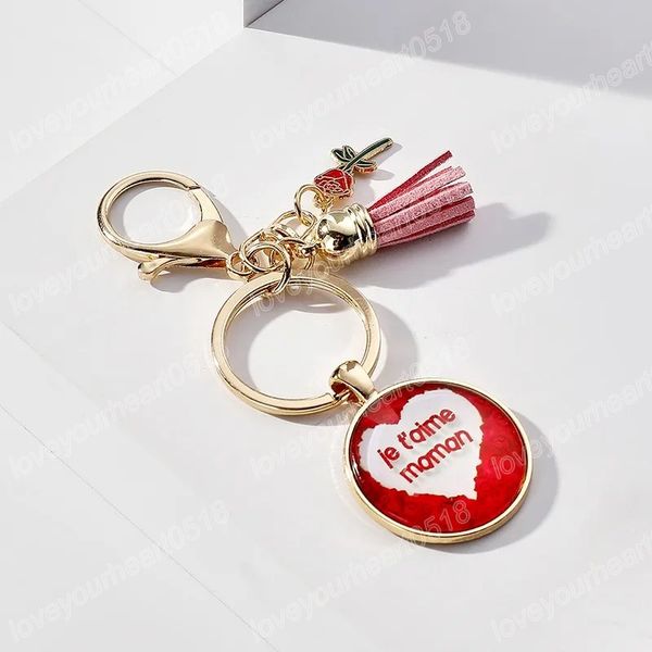 bulk price mother's day keychains gift time gem pendant keychain rose rose mom tassel key chain jewelry accessory, Silver
bulk price mother's day keychains gift time gem pendant keychain rose rose mom tassel key chain jewelry accessory, Silver
