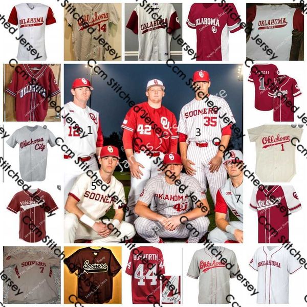 ncaa oklahoma ou stitched college baseball jersey 21 brady harlan 16 hudson polk 2 trent brown 39 braxton bohrofen jason ruffcorn wyatt olds, Black
ncaa oklahoma ou stitched college baseball jersey 21 brady harlan 16 hudson polk 2 trent brown 39 braxton bohrofen jason ruffcorn wyatt olds, Black