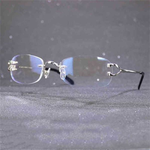 2023 designer glasses new clear glasses frame for reading computer women and men eyewear trendy rimless transparent decoration accessories, White;black
2023 designer glasses new clear glasses frame for reading computer women and men eyewear trendy rimless transparent decoration accessories, White;black