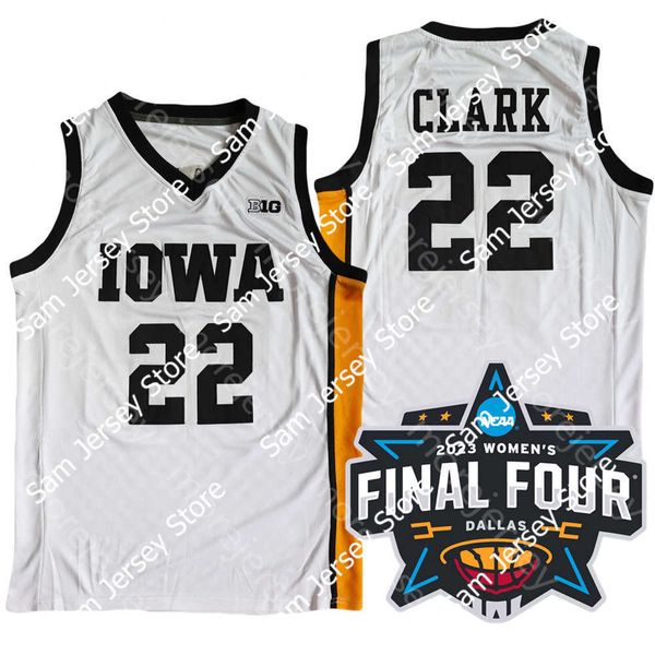 2023 women final four 4 jersey ncaa college iowa hawkeyes basketball caitlin clark size s-3xl all stitched embroidery white yellow, Black
2023 women final four 4 jersey ncaa college iowa hawkeyes basketball caitlin clark size s-3xl all stitched embroidery white yellow, Black