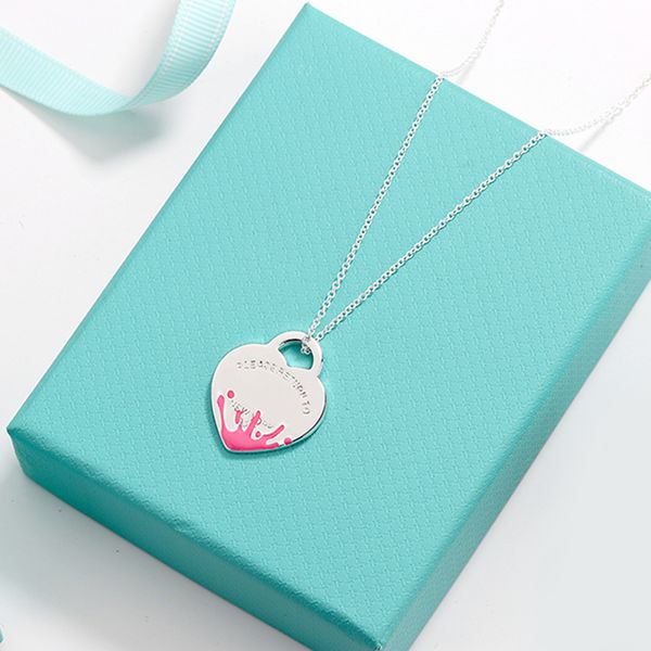 tiff blue luxury heart necklace womens silver 19mm couple pendant splashed tag designer jewelry classic return to love inscripted valentine
tiff blue luxury heart necklace womens silver 19mm couple pendant splashed tag designer jewelry classic return to love inscripted valentine