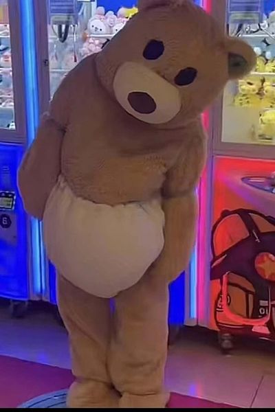 teddy bear mascot costumes brown bear teddy bear with white underpants costumes dress halloween carnival birthday party, Red;yellow
teddy bear mascot costumes brown bear teddy bear with white underpants costumes dress halloween carnival birthday party, Red;yellow