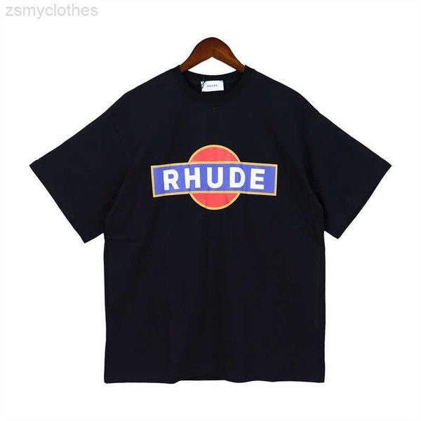 t-shirts for men rhude summer men printed cotton black white short-sleeved t-shirt, White;black
t-shirts for men rhude summer men printed cotton black white short-sleeved t-shirt, White;black